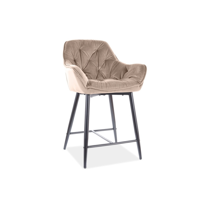 Pusinė baro kėdė Karsten H-2 (Velvetas)